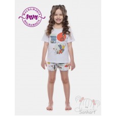 Pijama Kids Feminino - Linha Familia